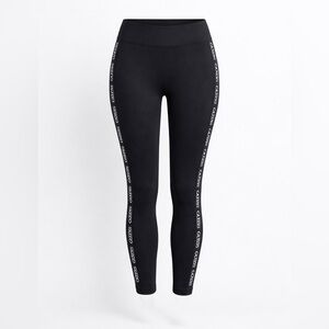 Guess Women Large Leggings with Logo Trim